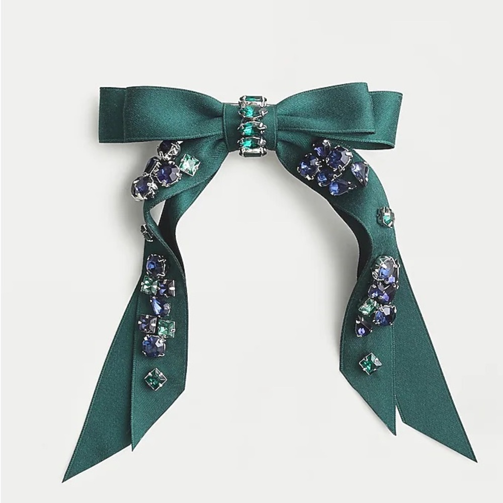 ISO J. Crew jeweled bow barrette